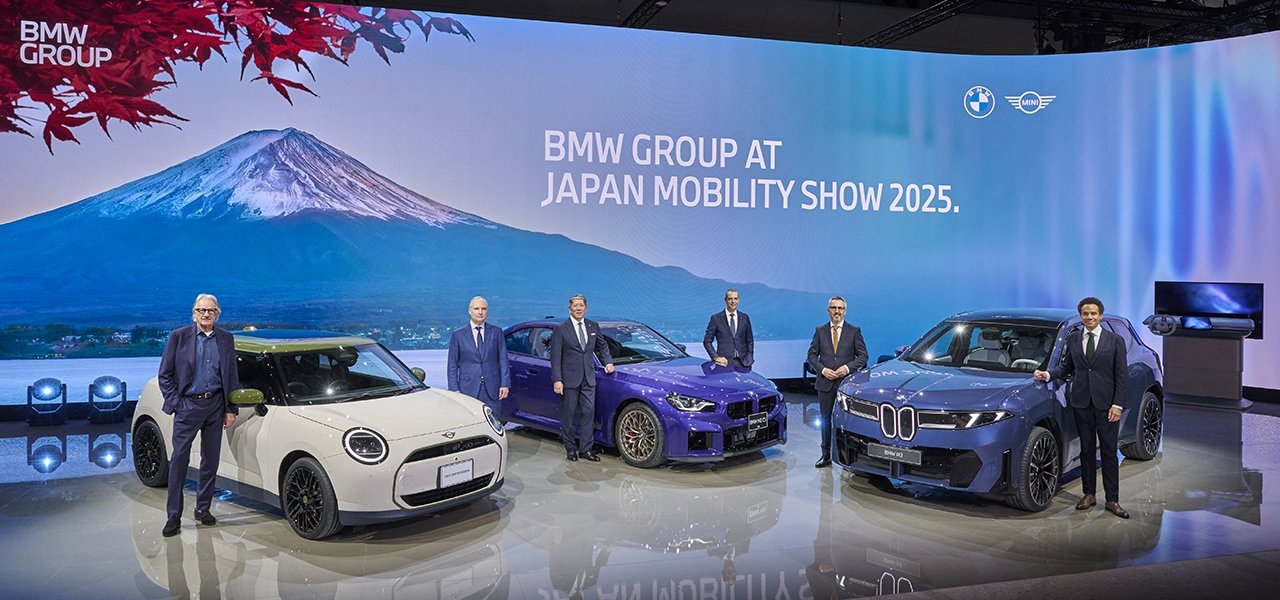 BMW、モビリティショーで最新の「ノイエ・クラッセ」モデルをアジア初披露
