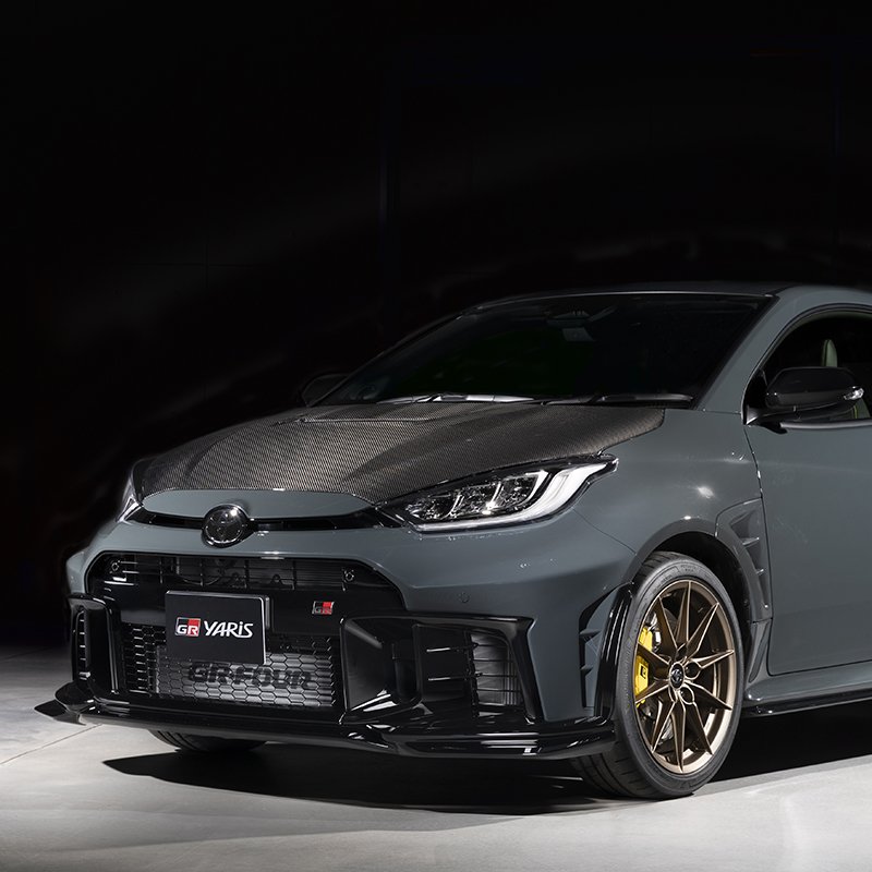 国内100台限定で発売予定のGRヤリス MORIZO RRをオートサロンで発表