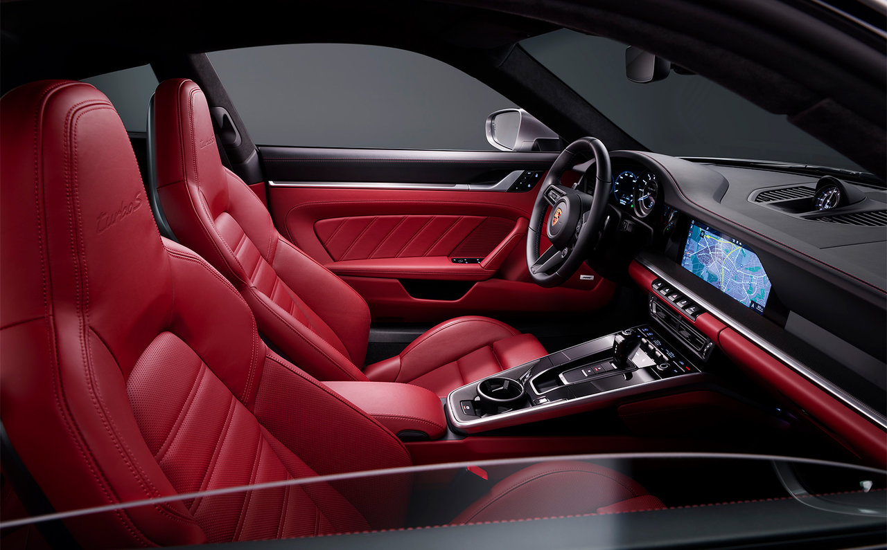 ポルシェ 911ターボS 内装