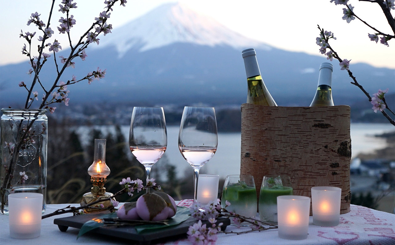 星のや富士 桜アペロ