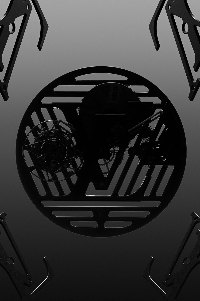 ルイ・ヴィトン タンブール カーブ フライング トゥールビヨン ポワンソン・ド・ジュネーヴ