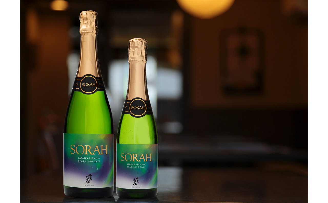 日本酒スパークリング「SORAH」