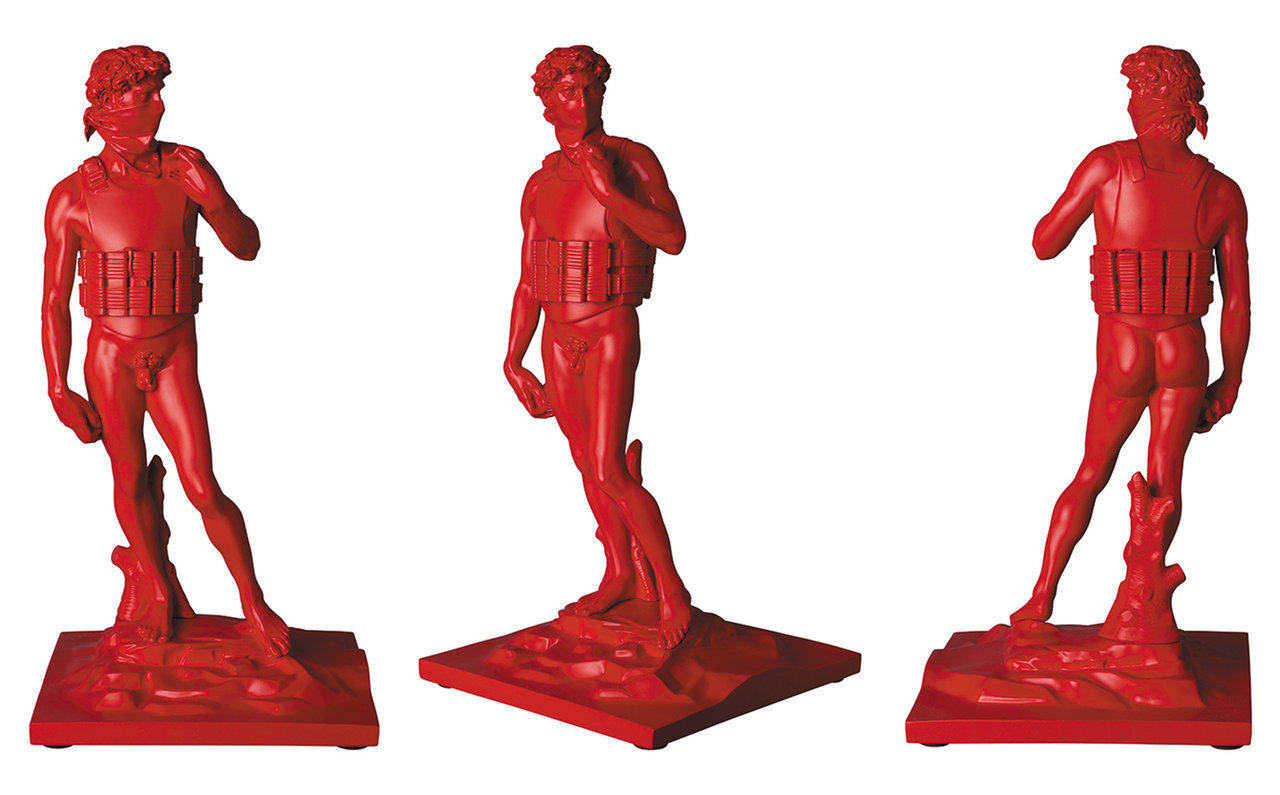 MEDICOM TOY SUICIDE MAN (RED Ver.)