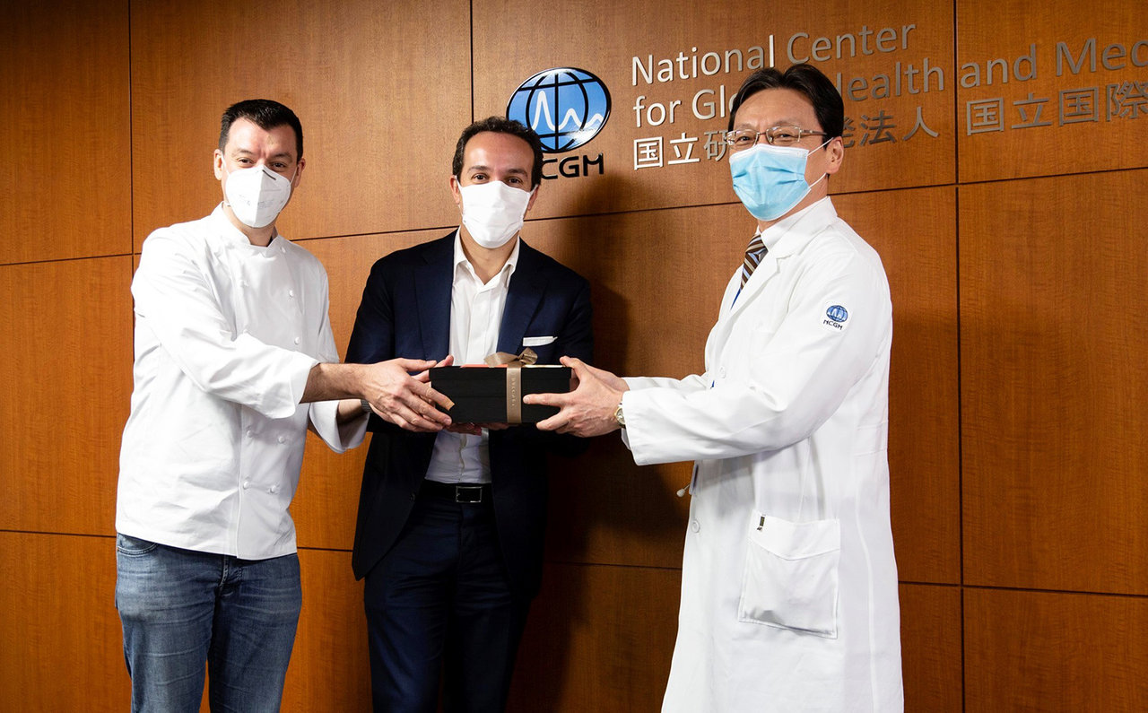 ブルガリ 医療従事者に「お弁当」で支援