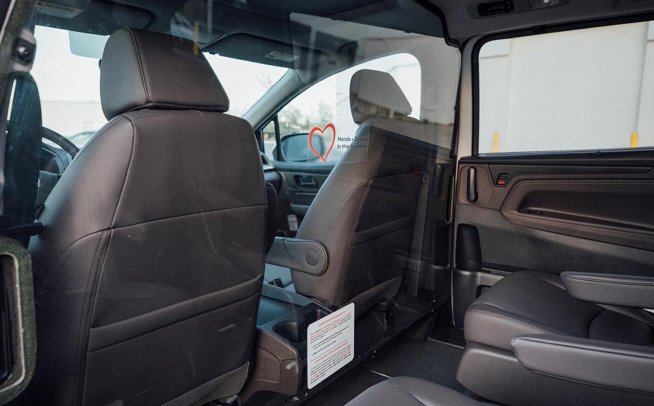 ホンダ 感染者搬送車両