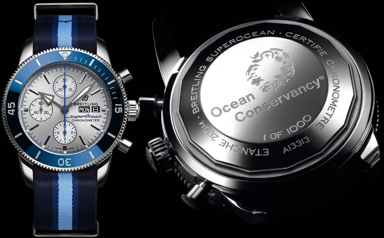 ブライトリング スーパーオーシャン ヘリテージ クロノグラフ44　オーシャン・コンサーバンシー リミテッド エディション