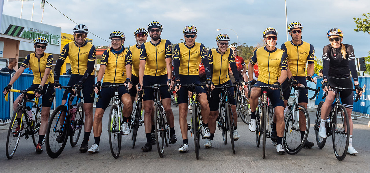 コロネーション・ダブル・センチュリーに参加したブライトリング・チーム