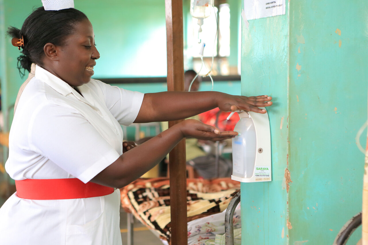 ウガンダの看護婦さん