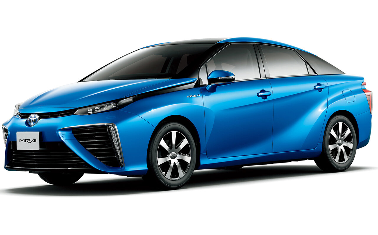 トヨタが2014年に発表したFCV、「ミライ」