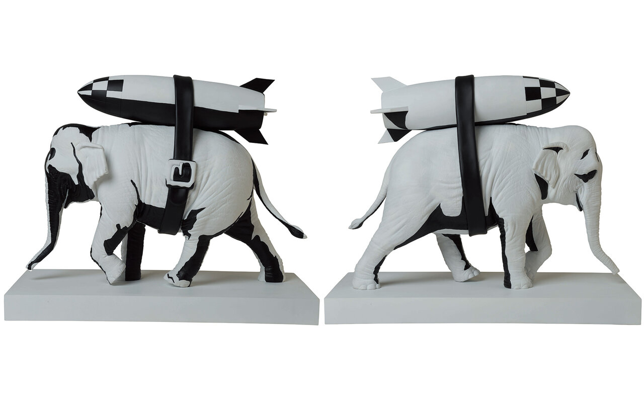 Elephant with Bomb ORIGINAL Ver.