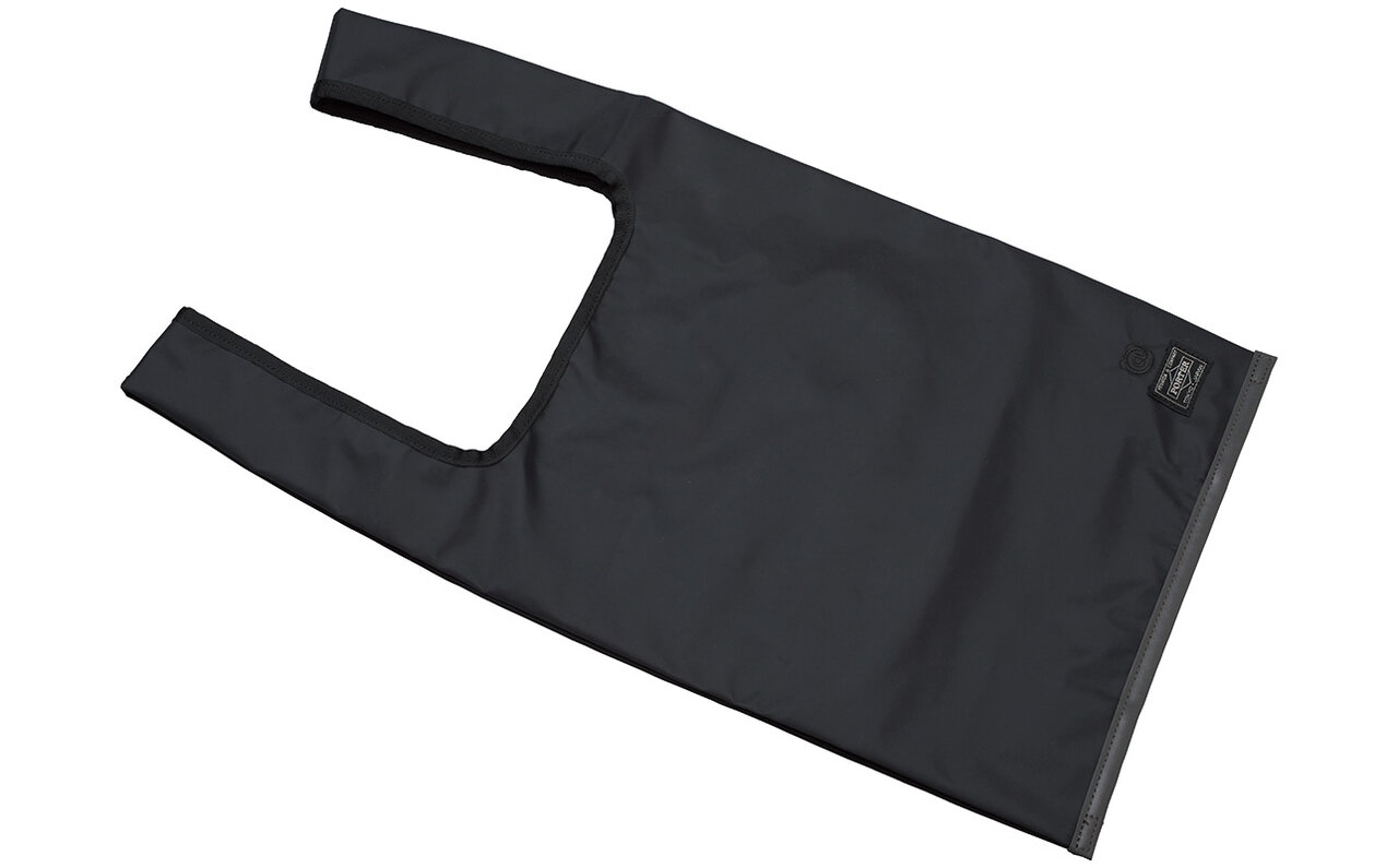 BLACK / REFLECTIVE SHOPPING BAG