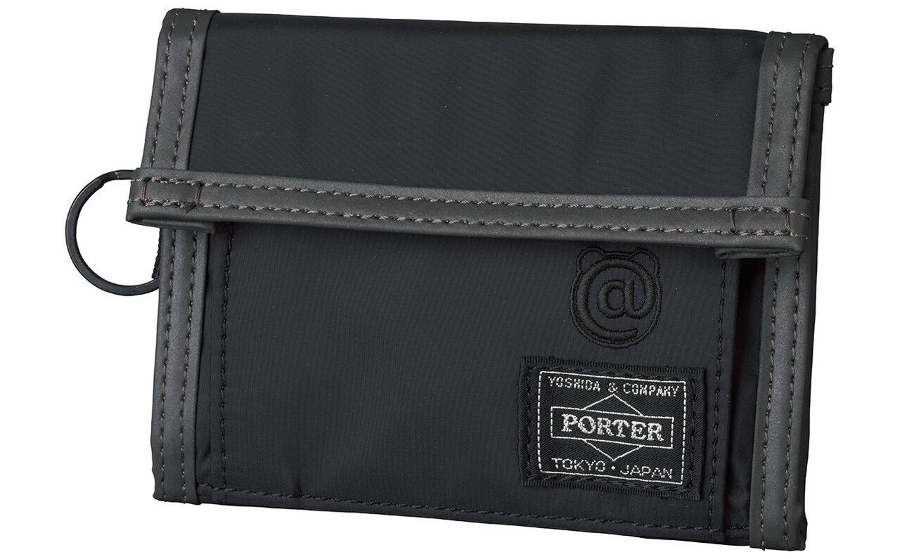 BLACK / REFLECTIVE WALLET