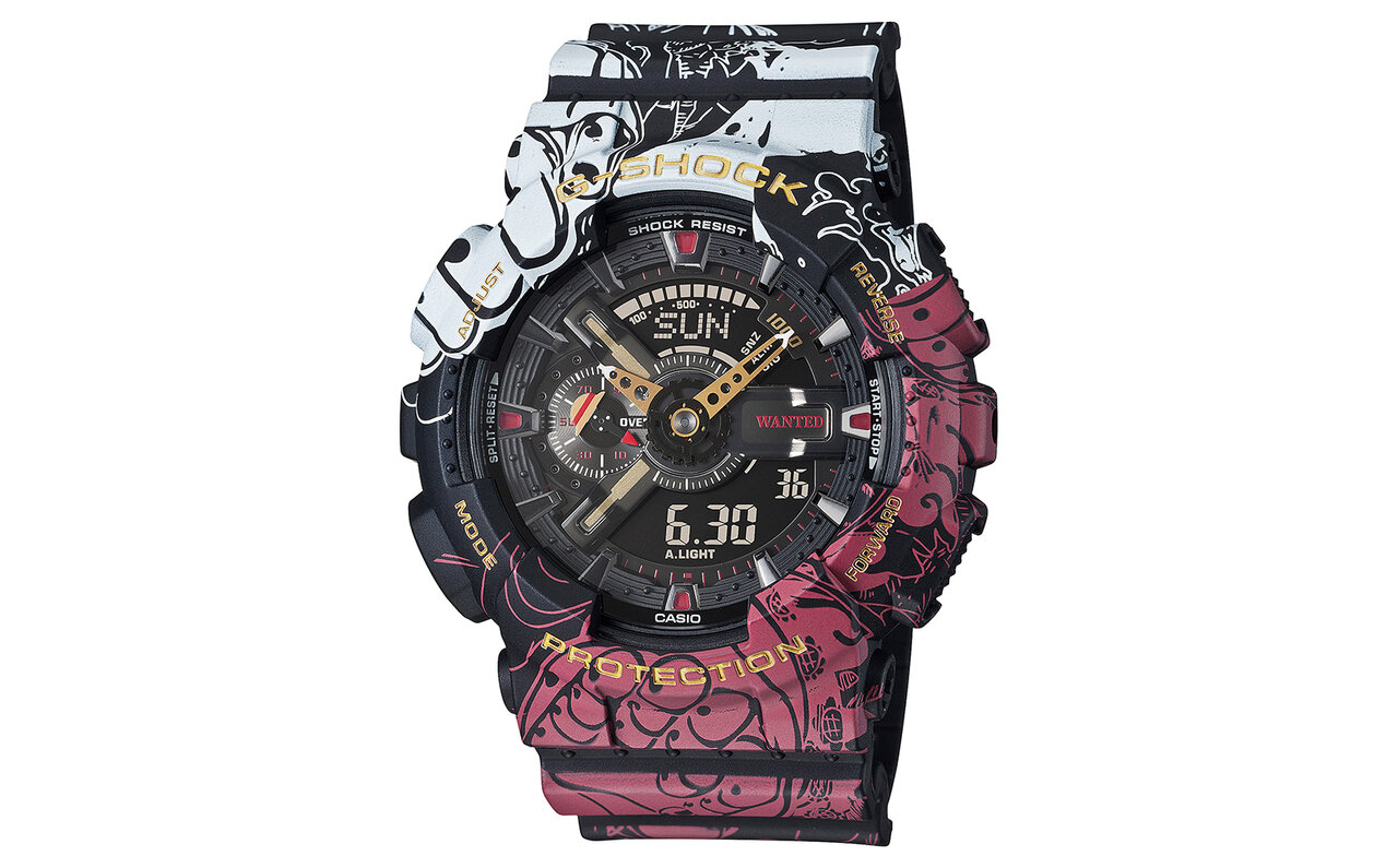 Gショック ONE PIECE コラボレーションウオッチ GA-110JOP
