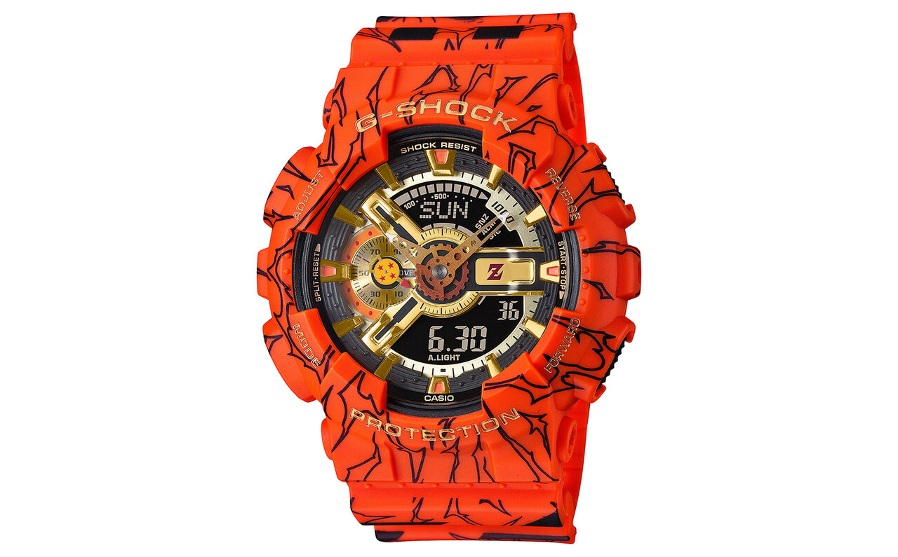 G-SHOCK ドラゴンボールZ コラボレーションウォッチ GA-110JDB