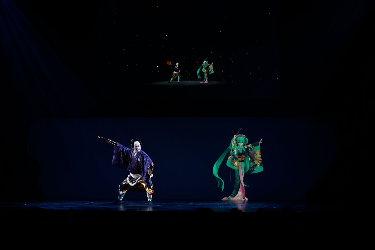 獅童 初音ミク 超歌舞伎