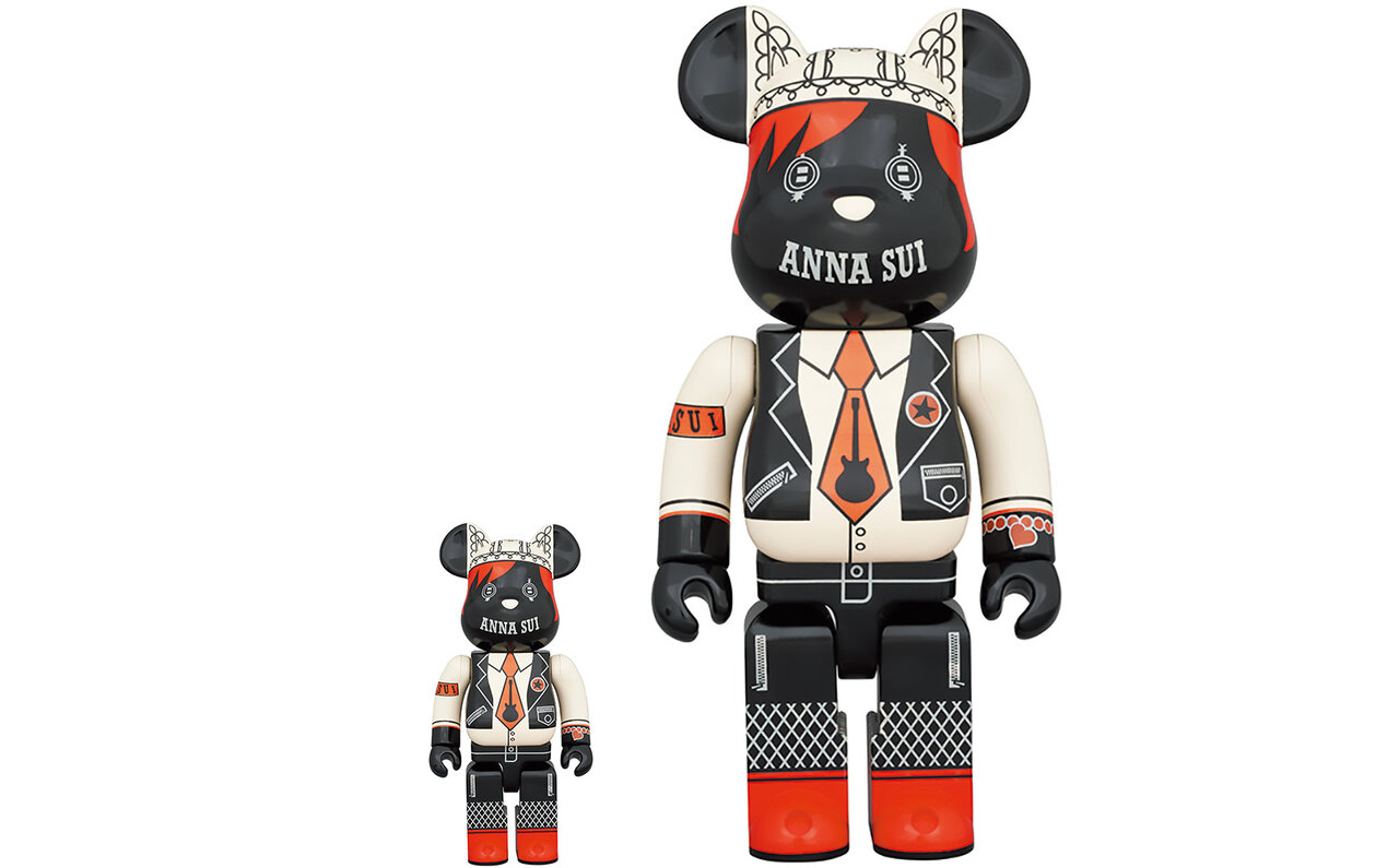 BE@RBRICK ANNA SUI RED & BEIGE 400% / 1000%