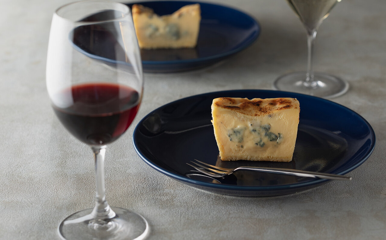 生ブルーチーズケーキ青