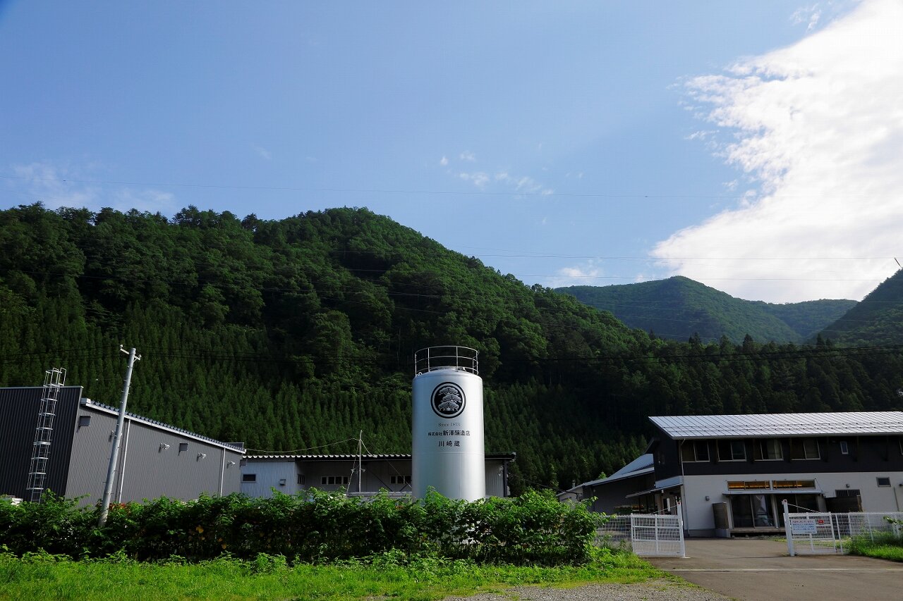 新澤酒造の外観
