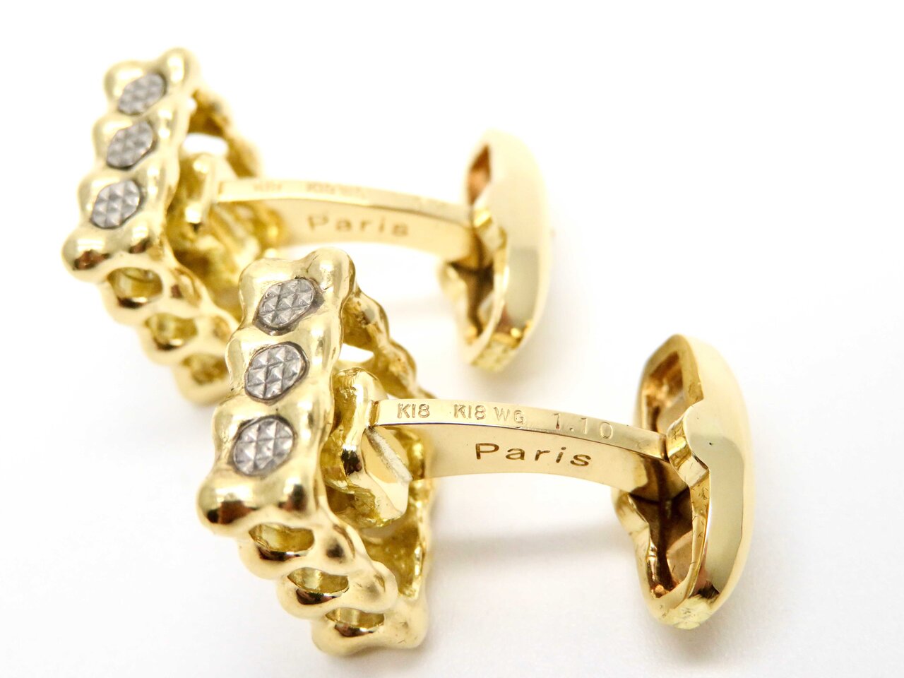 ベルサイユからインスピレーションを受けたジュエルカフリンクス|Louis FAGLIN