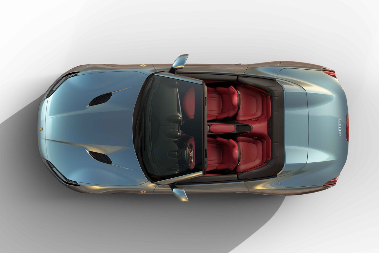 跳ね馬の＋2GTスパイダー、ポルトフィーノの進化形「ポルトフィーノM」がワールドプレミア｜Ferrari