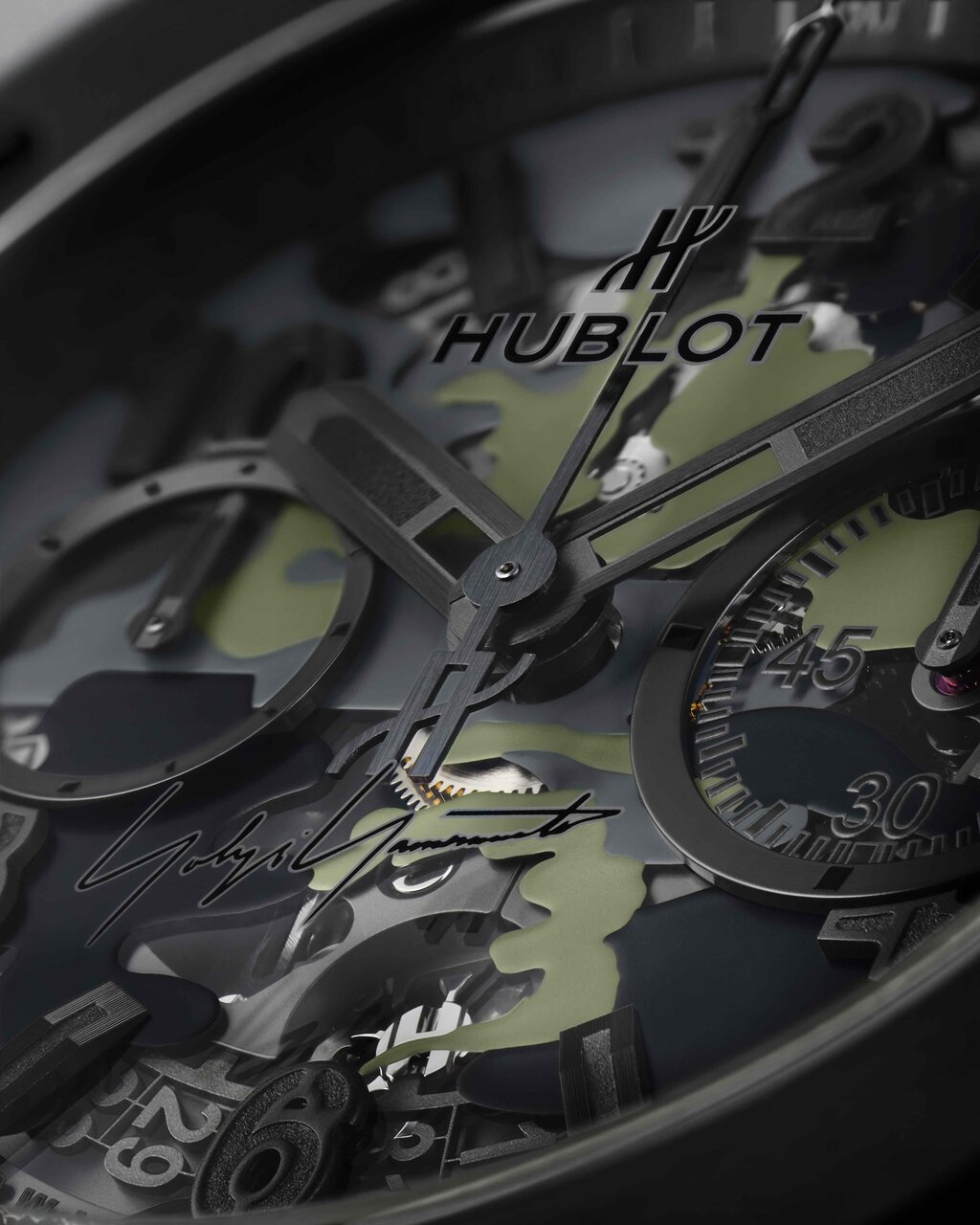 数量限定200本「ビッグ・バン カモ ヨウジヤマモト」|HUBLOT