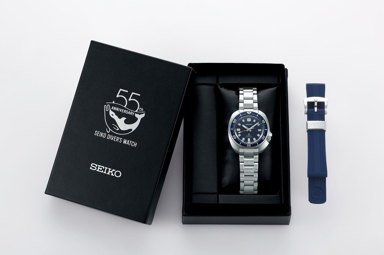 セイコーダイバーズウオッチ55周年記念限定コレクション3機種が登場|SEIKO