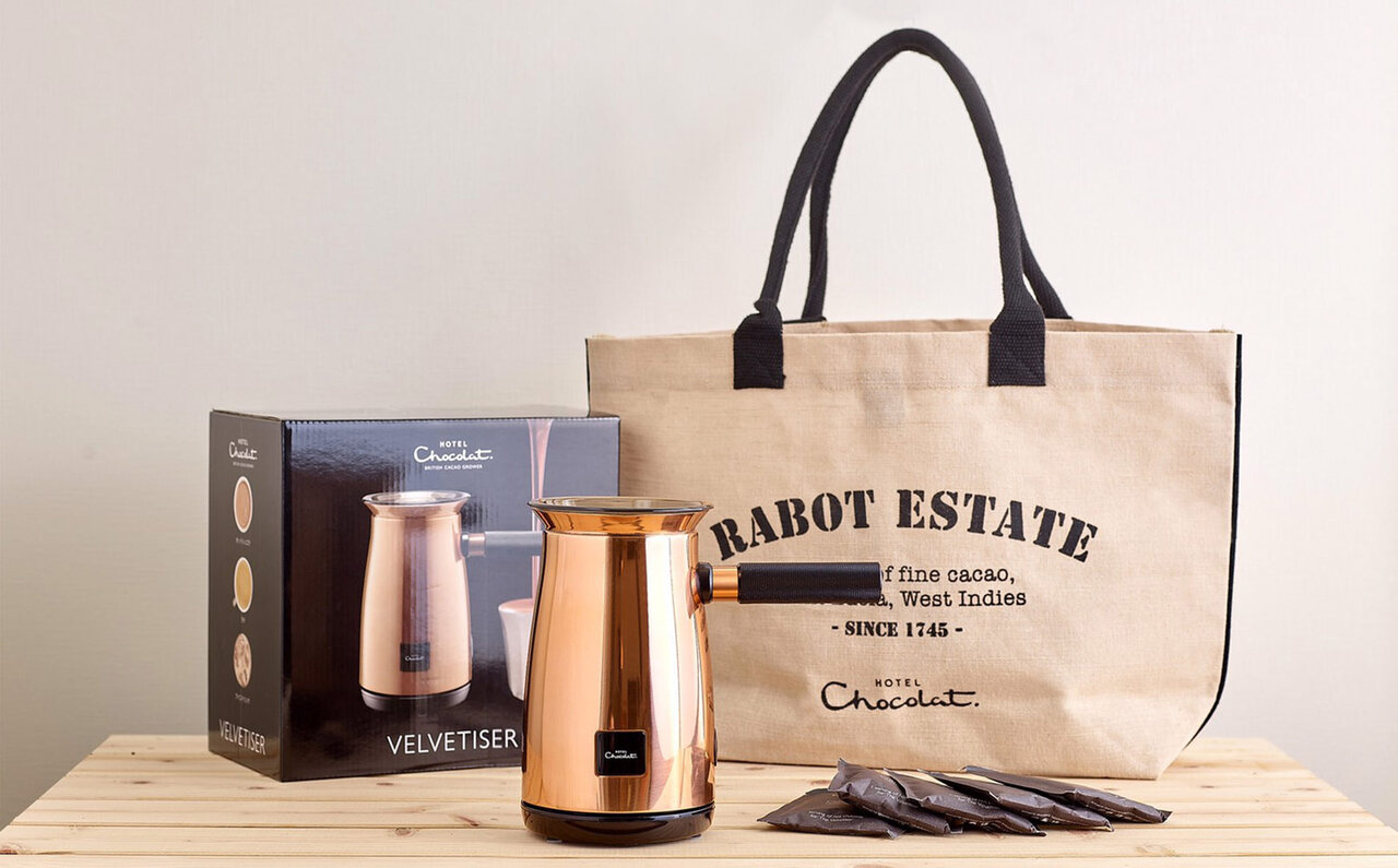 英国生まれのチョコレートドリンクメーカー「ベルべタイザー」待望の日本初上陸|HOTEL Chocolat