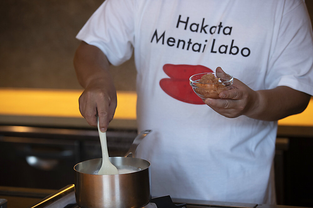 人気シェフが作る新たな九州の味 vol.01|明太カルボナーラリゾット