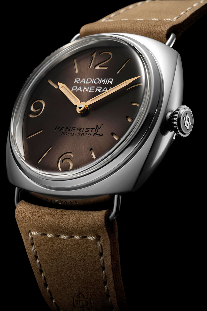 パネリスティ20周年を祝す「ラジオミール ヴェンティ - 45mm」｜PANERAI