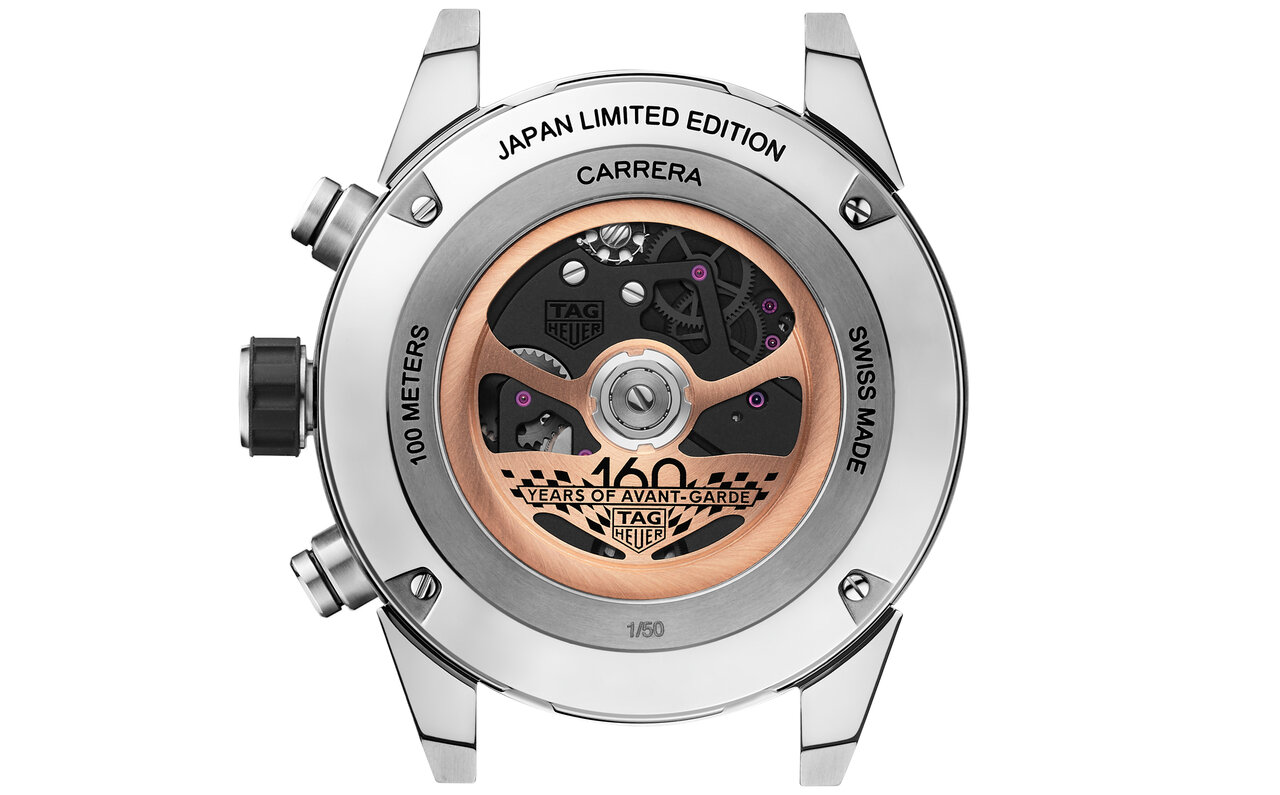 日本限定。カレラ キャリバー ホイヤー02T 160周年記念モデル｜TAG HEUER