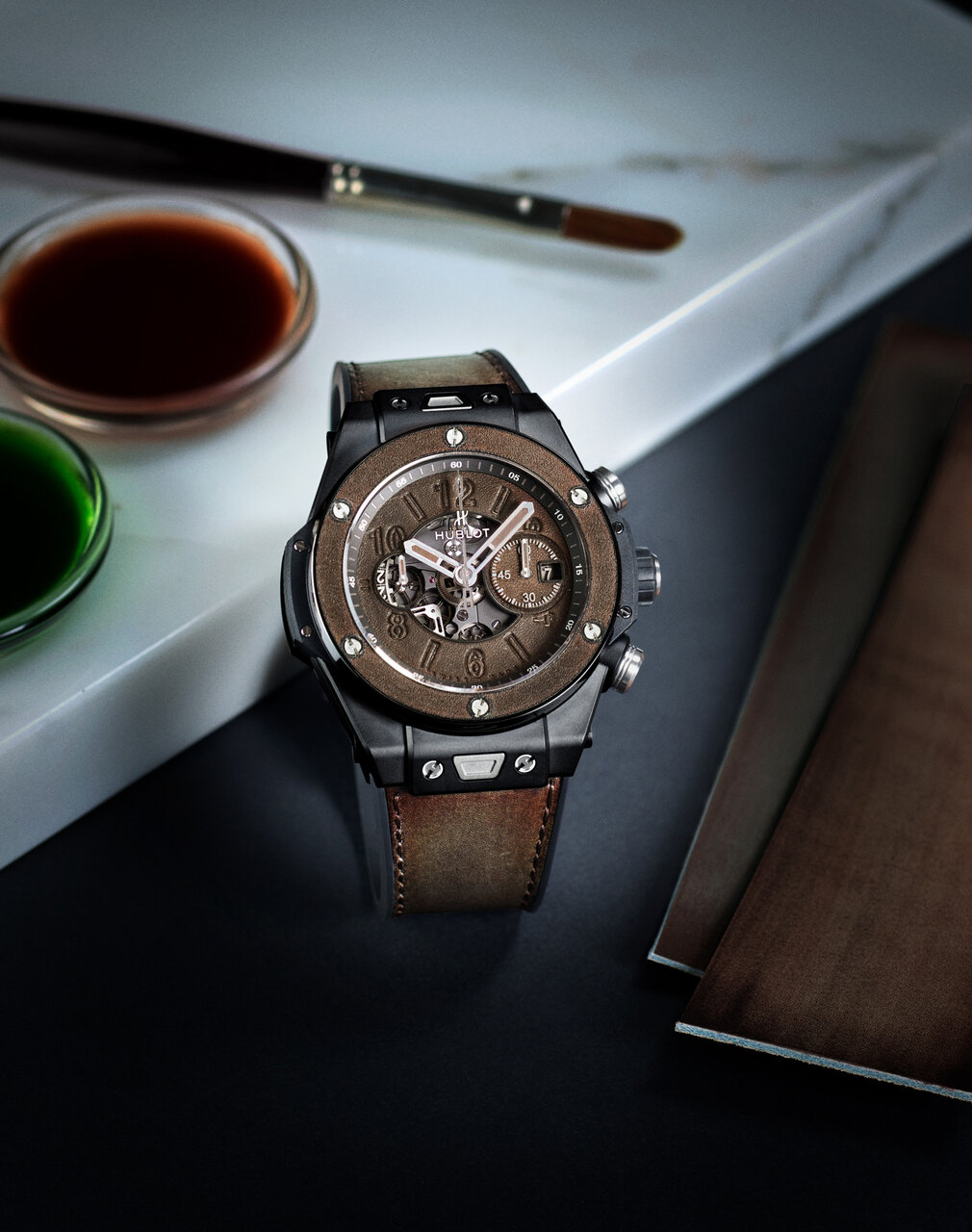新作「ビッグ・バン ウニコ ベルルッティ コールドブラウン」|HUBLOT
