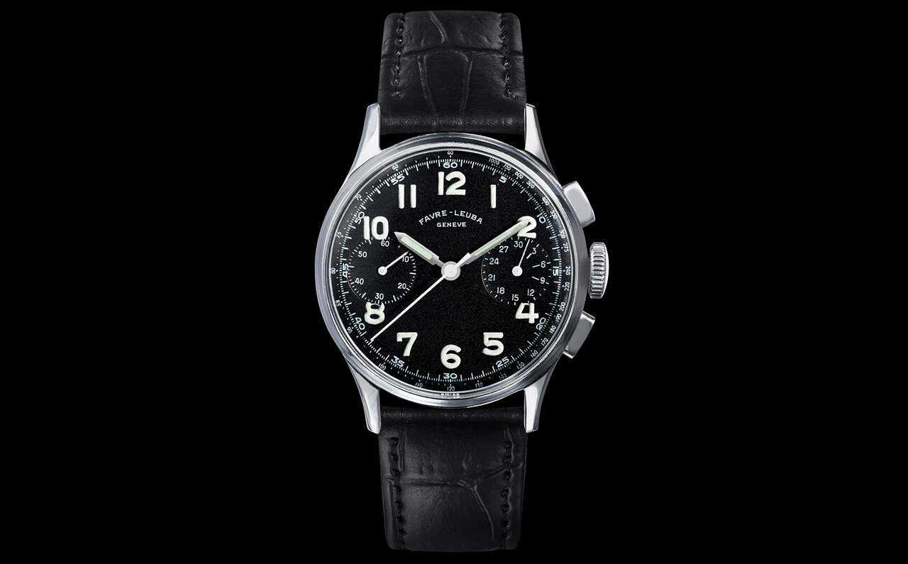 1950年代の雰囲気を再解釈したファーブル・ルーバ「スカイチーフクロノグラフ」|FAVRE-LEUBA