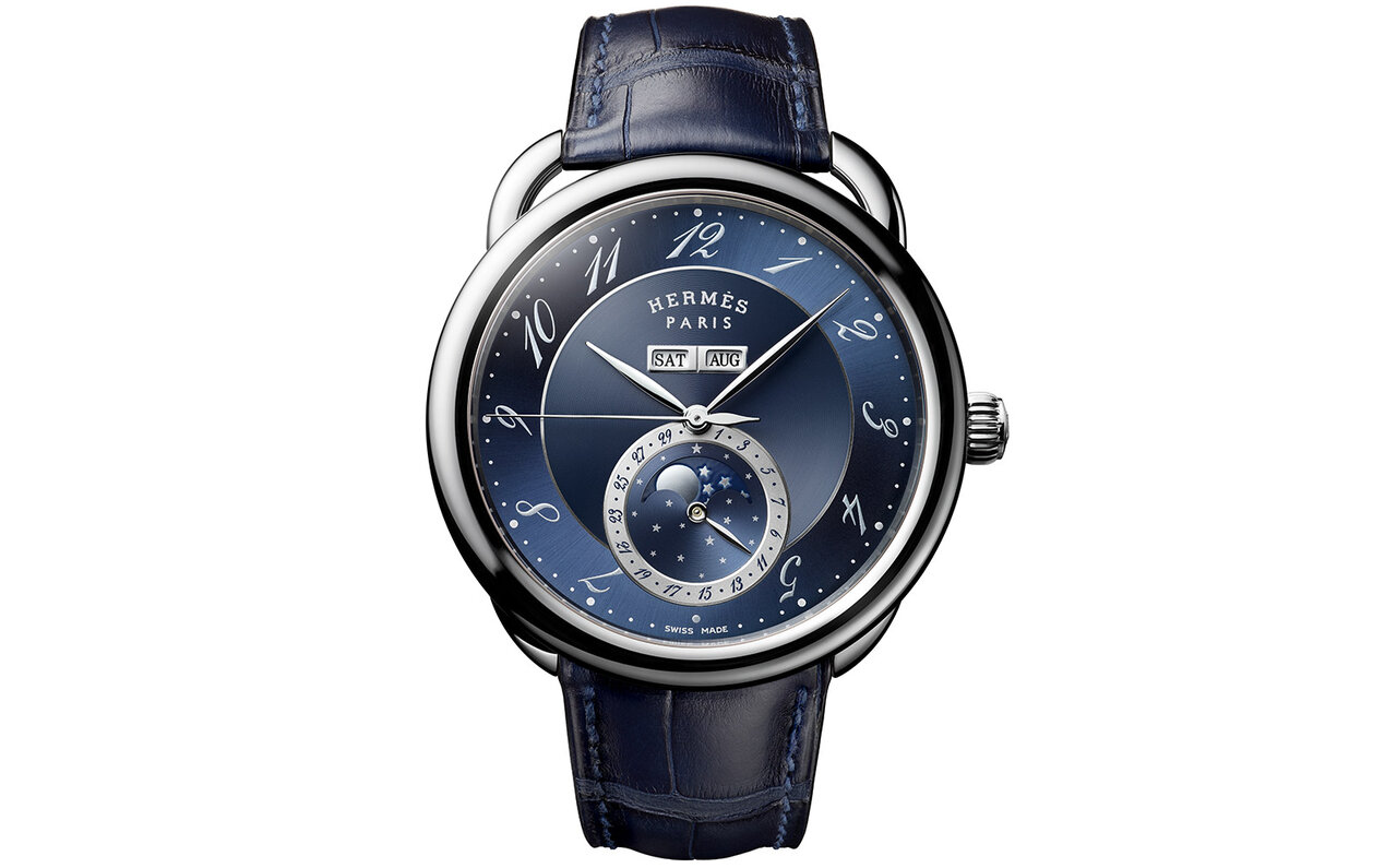 深いブルーに彩られた新作「《アルソー》グランド・リュンヌ」|HERMÈS