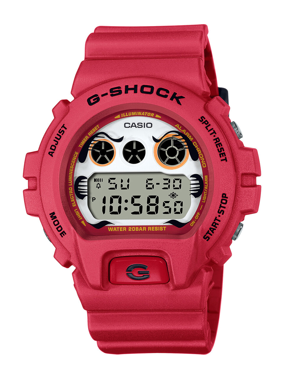 招き猫に続く縁起物“達磨”モチーフのGショック3機種がリリース｜G-SHOCK