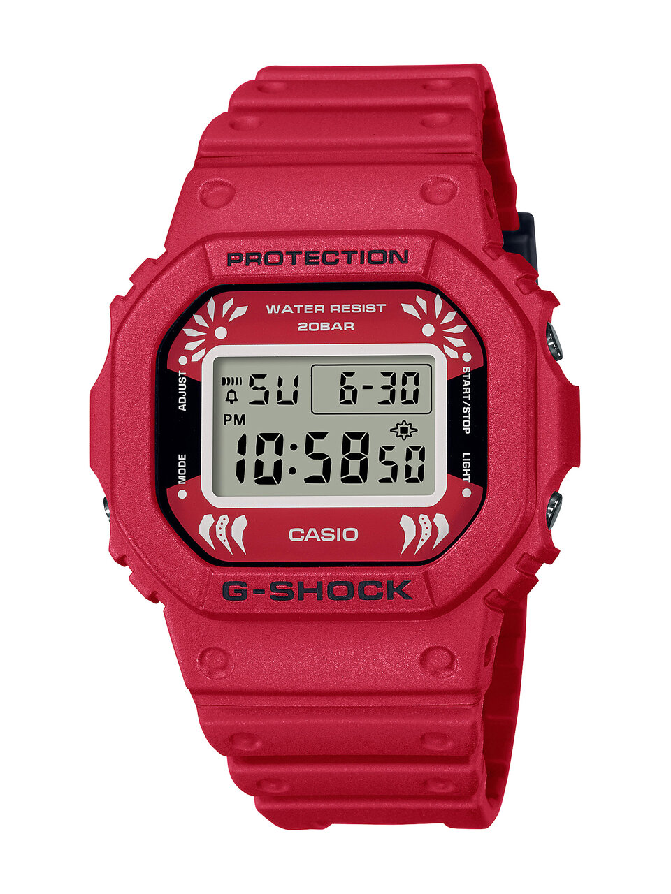 招き猫に続く縁起物“達磨”モチーフのGショック3機種がリリース｜G-SHOCK