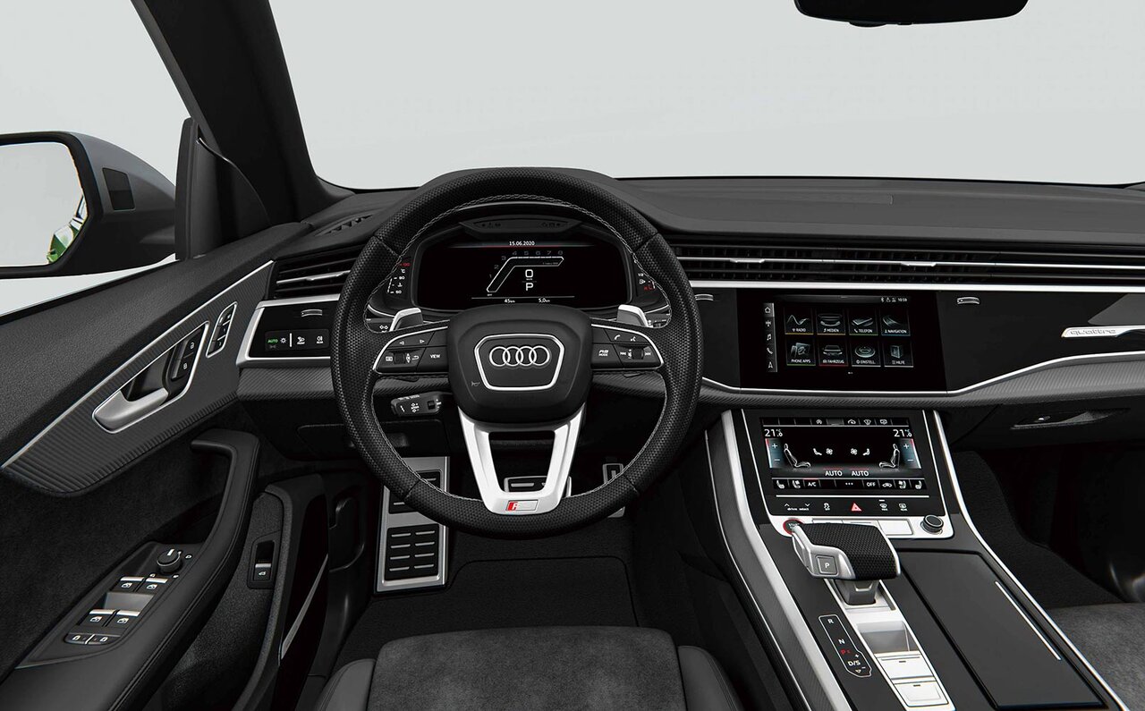 アウディのフラッグシップSUV「Q8」によりスポーティなRSモデルを追加|Audi