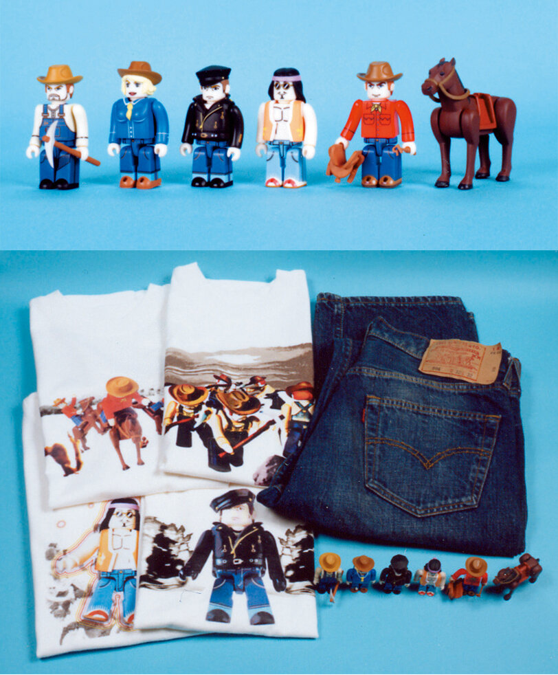 Levi's® × BAPE®のコラボカプセルコレクションを着たBE@RBRICKが生まれるまで  | MEDICOM TOY