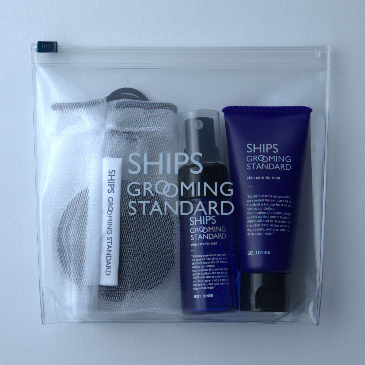 SHIPS初のメンズ向けスキンケアプロダクト「SHIPS GROOMING STANDARD」|SHIPS