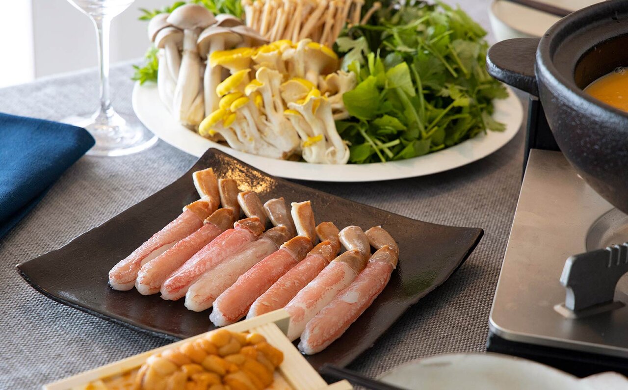 おウチでプレミアム鍋のススメ。創作和食 順の「濃厚うにしゃぶセット」｜EAT