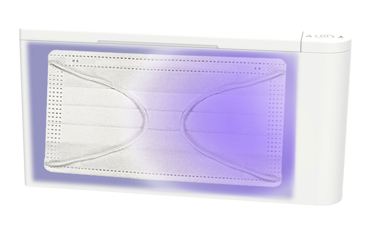 スマートフォンやマスクを入れるだけで簡単除菌するケース ｜ KING JIM 