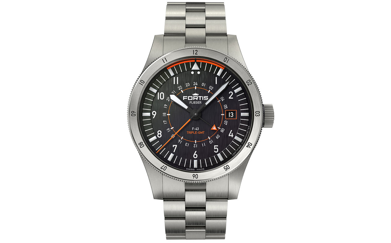 パイロットウオッチの要素を現代的なスタイルで再現した新作「フリーガー」｜FORTIS