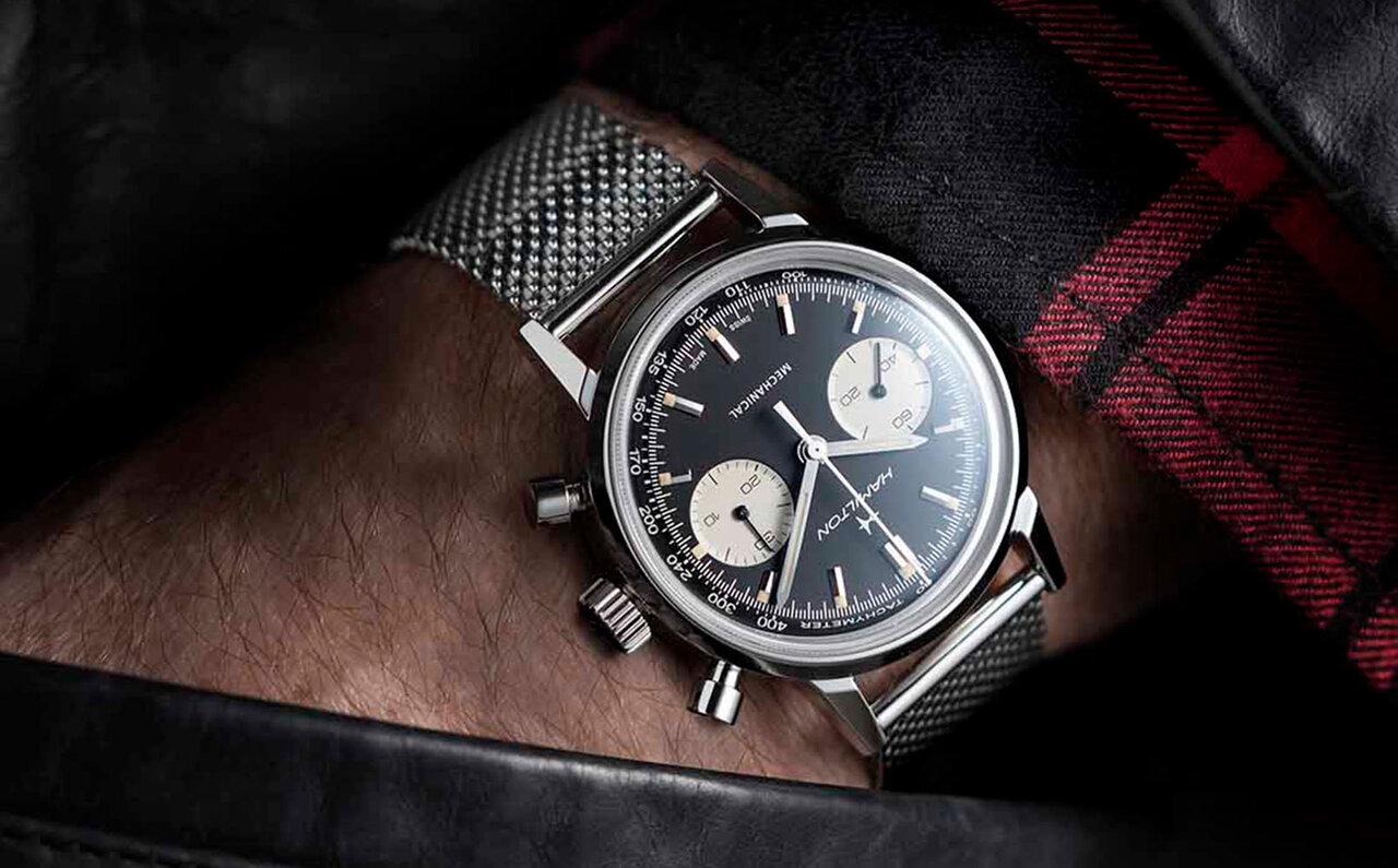 最新手巻きクロノグラフムーブメントを搭載「イントラマティック クロノグラフH」|HAMILTON