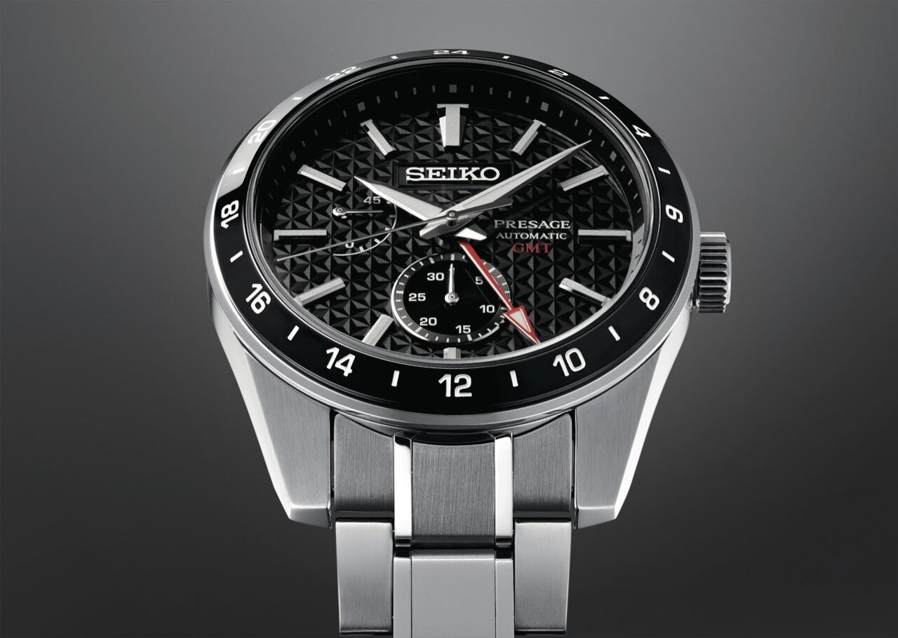 ＜セイコー プレサージュ＞の「Sharp Edged Series」にGMT搭載モデル4機種が登場｜SEIKO
