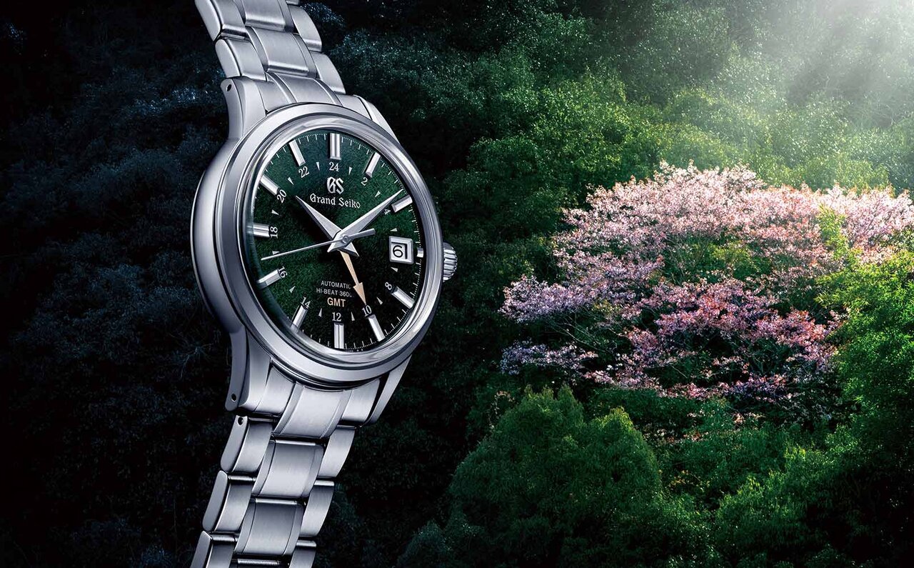 美しい日本の四季折々の情景をダイアル上に表現した＜グランドセイコー＞ Elegance Collection GMT搭載モデル｜GRAND SEIKO