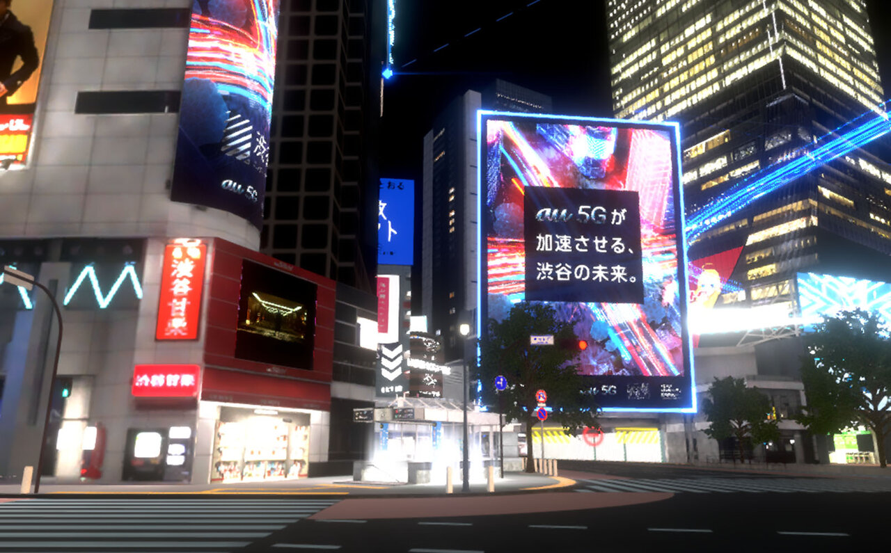 バーチャルライブの可能性。「SHIBUYA UNDER SCRAMBLE powered by au 5G」｜VIRTUAL SHIBUYA