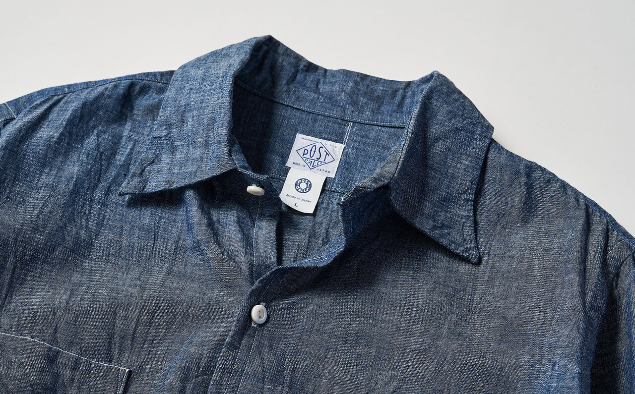ポストオーバーオールズからドレスとワークのミックス感を具現したシャツが登場｜POST O’ALLS