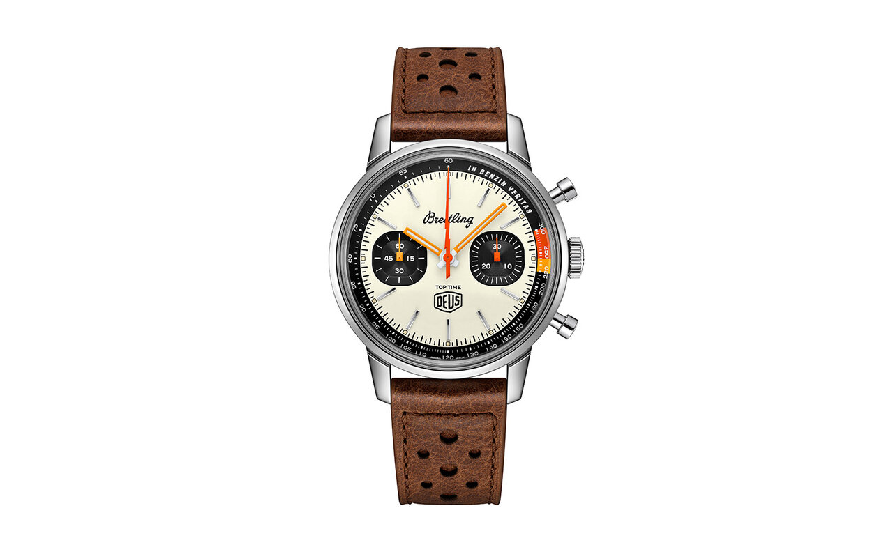 ラギッドでレトロな限定モデル「トップタイム デウス リミテッド エディション」|BREITLING