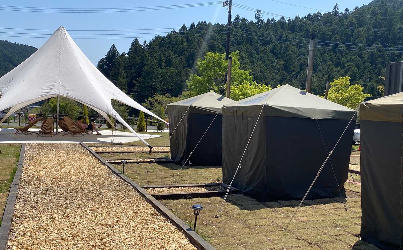 「フィンランド式テントサウナ」を堪能しながらグランピング体験! | Nolla naguri