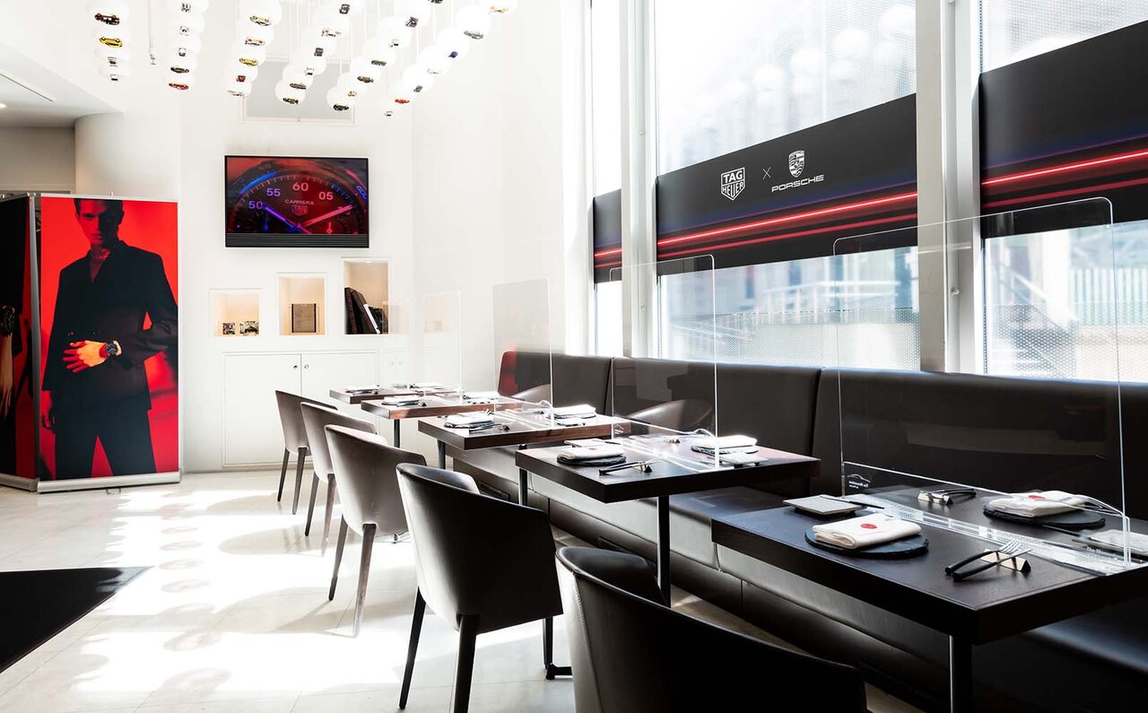 タグ・ホイヤーとポルシェのパートナーシップを記念する「TAG Heuer Café @ The Momentum by Porsche」が誕生|TAG Heuer
