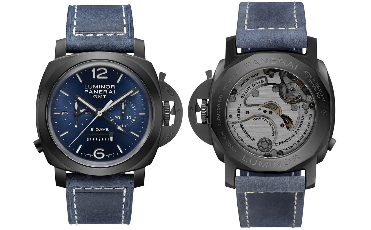 Watches & Wonders 2021新作「ルミノール クロノ モノプルサンテ GMT　ブルーノッテ」｜PANERAI